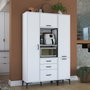Hanah Home Armario multiusos JE118 - 2964 Blanco